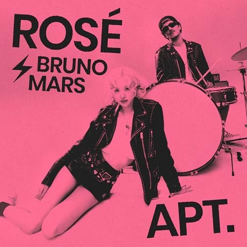 Portada de APT de ROSÉ y Bruno Mars